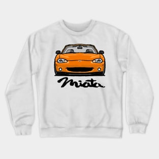 MX5 Miata NB Evo Gold Low Crewneck Sweatshirt